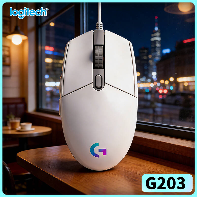 Logitech Mouse G203 - ロジクール G203 有線ゲーミングマウス RGBバックライト 8000 DPI