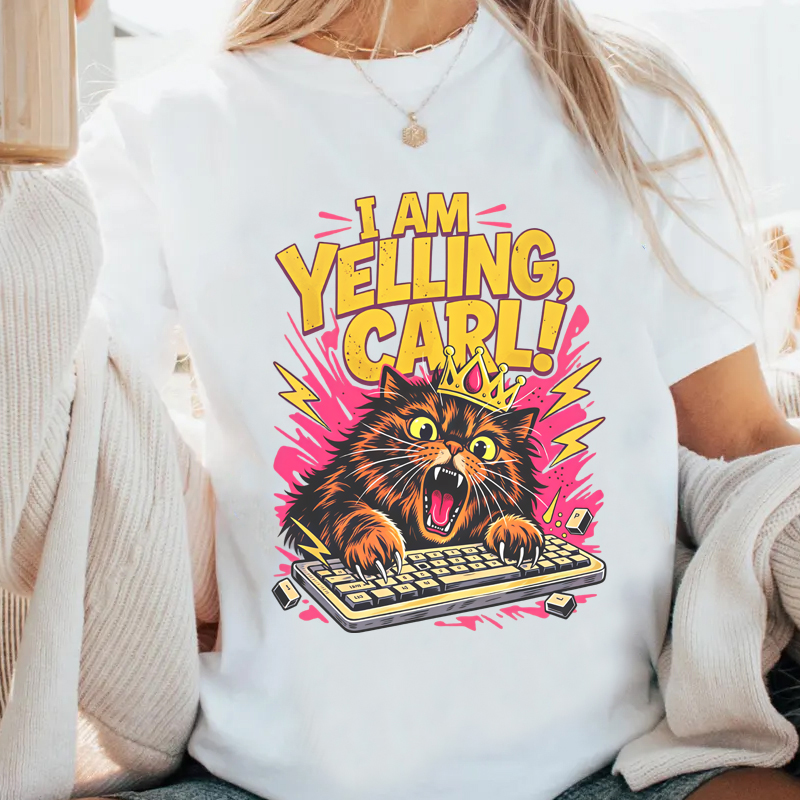 Esports Gaming Shirts - 私は叫んでいます カール Tシャツ レディース 面白いダンジョンクローラー カール