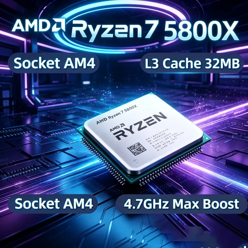 Amd Cpu Ryzen 7 - 古いPCのアップグレード用 AMD Ryzen 7 5800X プロセッサー