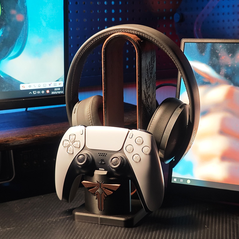 Esports Gamer - ハンドルイヤホンスタンドゼルダアニメテーマハンガーPS5ゲームロゴeスポーツデスクトップオーナメントゲームコンソールアクセサリー