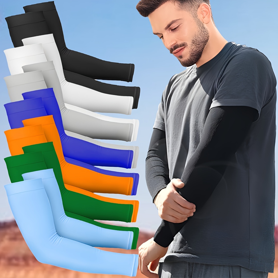 Esports Gaming Arm Sleeve - 通気性の高いサンシェードアームカバー7組、ユニセックスグローブスリーブ、運転、ゴルフ、釣りなどのアウトドアスポーツに最適