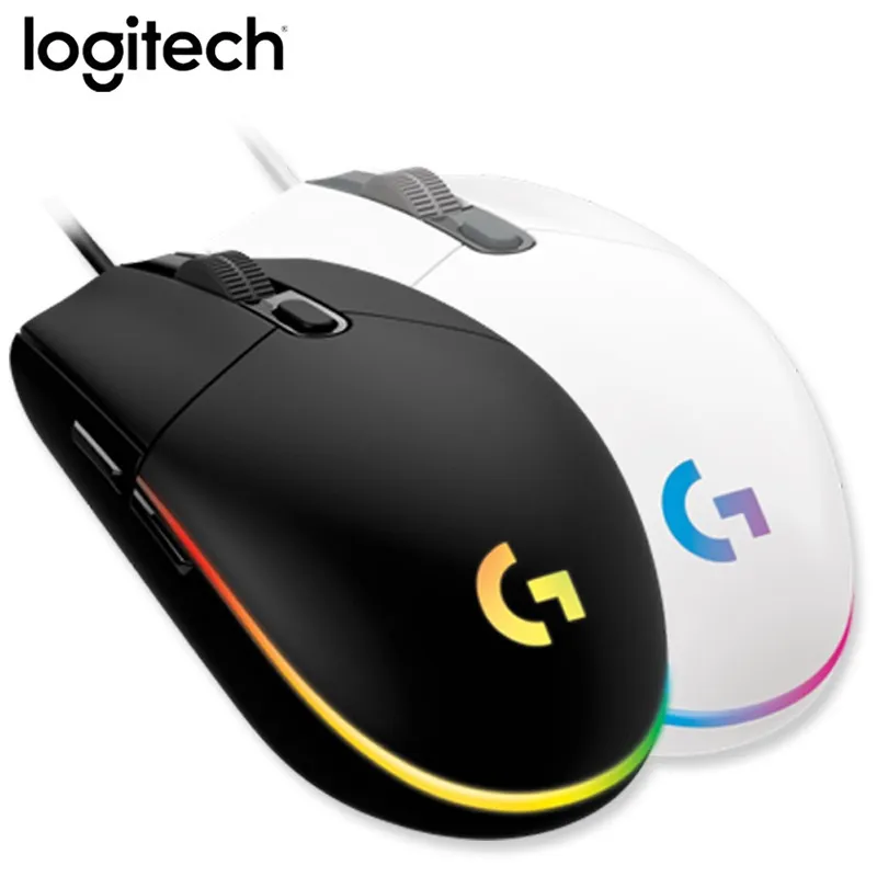 Logitech Mouse G203 - ロジクール G102 第二世代エルゴノミクスゲーミングマウス 6ボタン 8000 DPI