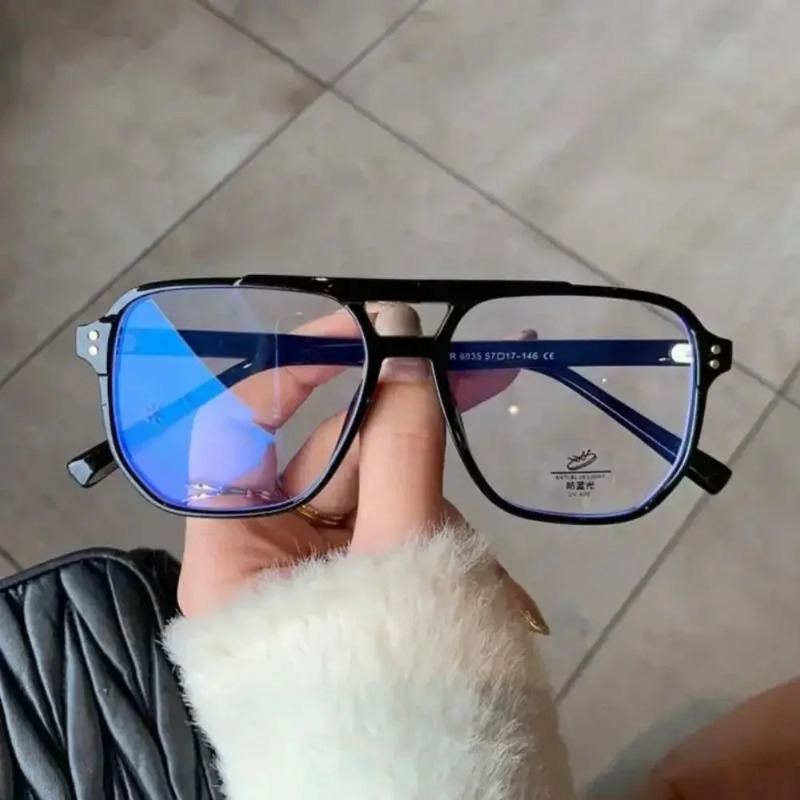 1個入り ファッション ブルーライトカットメガネ 新品 メン - Gaming Glasses Blue のレビューと価格