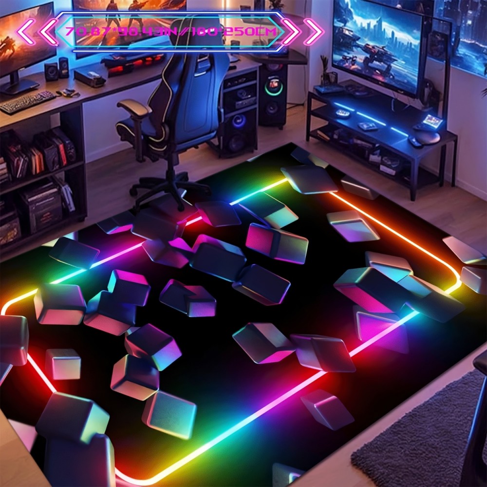 VIKAMA ゲーミングマット カラフルなデザイン、スタイリ - Esports Gaming Design のレビューと価格
