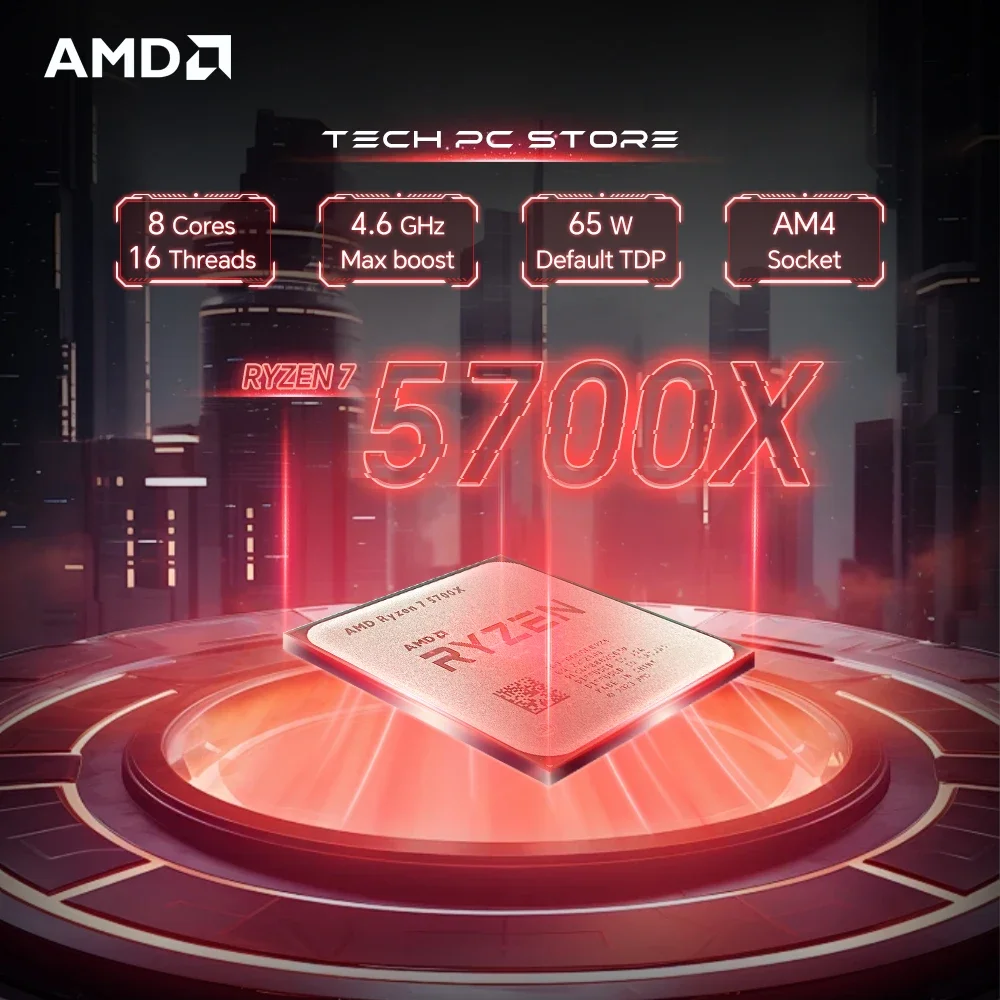 AMD Ryzen 7 5700X R7 5700X 8コア - Amd Cpu Ryzen 7 のレビューと価格