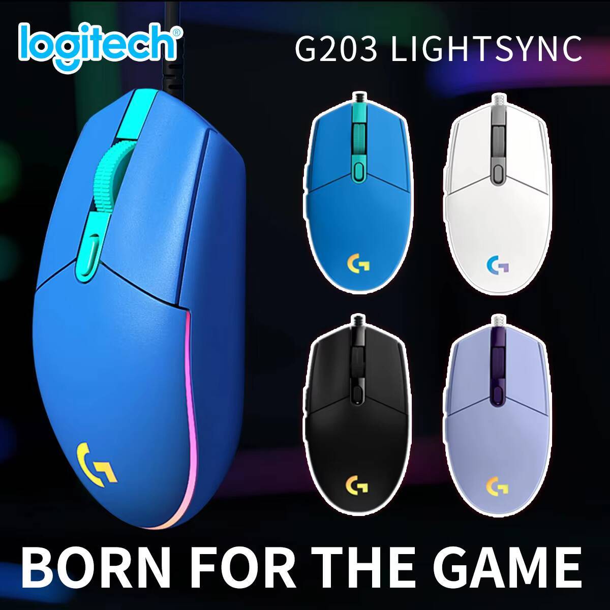 ロジクール G203 プロディジー RGB ゲーミングマウス - Logitech Mouse G203 のレビューと価格