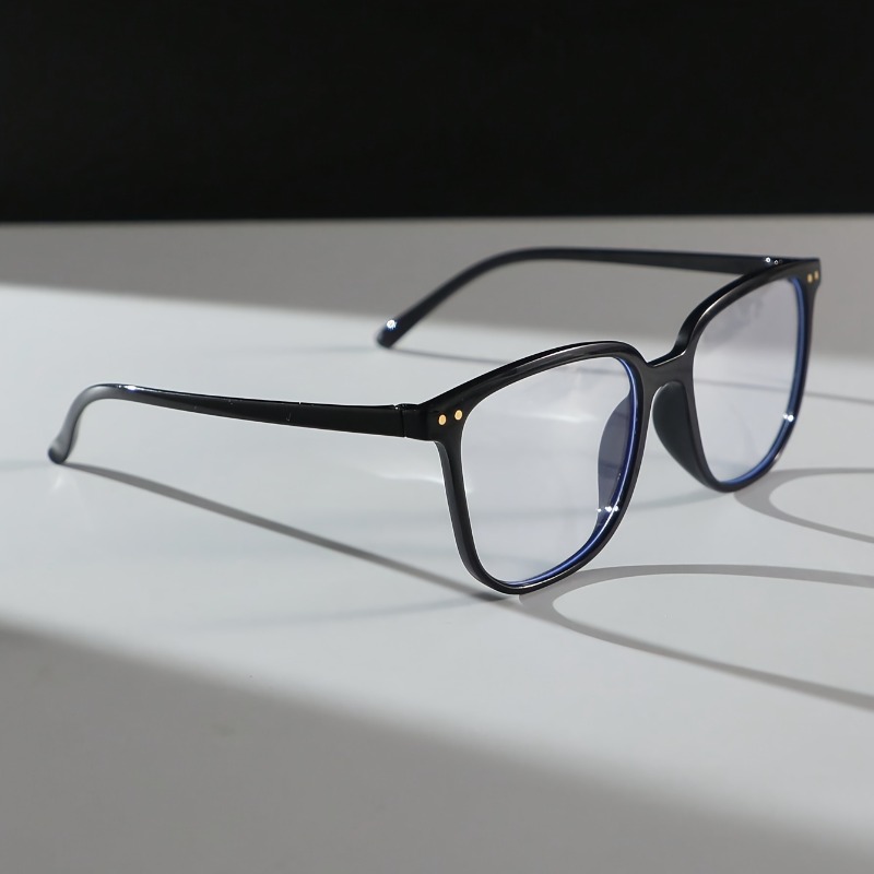 大きな正方形フレームのブルーライトカットメガネ 女性用 パソ - Gaming Glasses Blue のレビューと価格