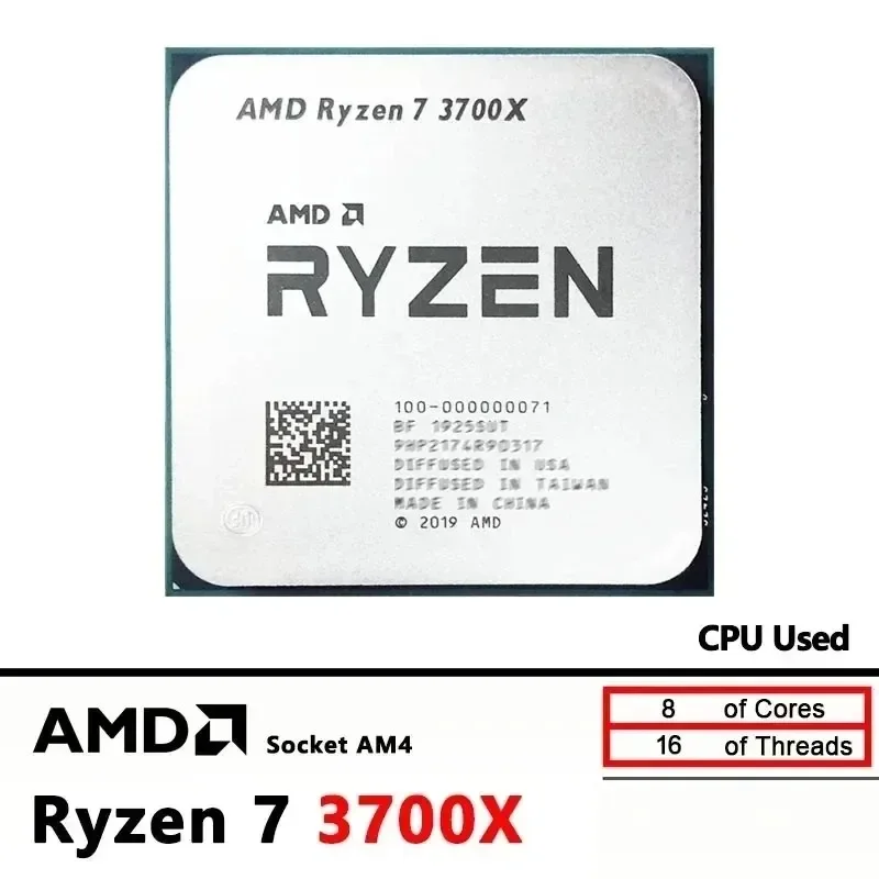 AMD Ryzen 7 3700X 100%新品 2026  - Amd Cpu Ryzen 7 のレビューと価格