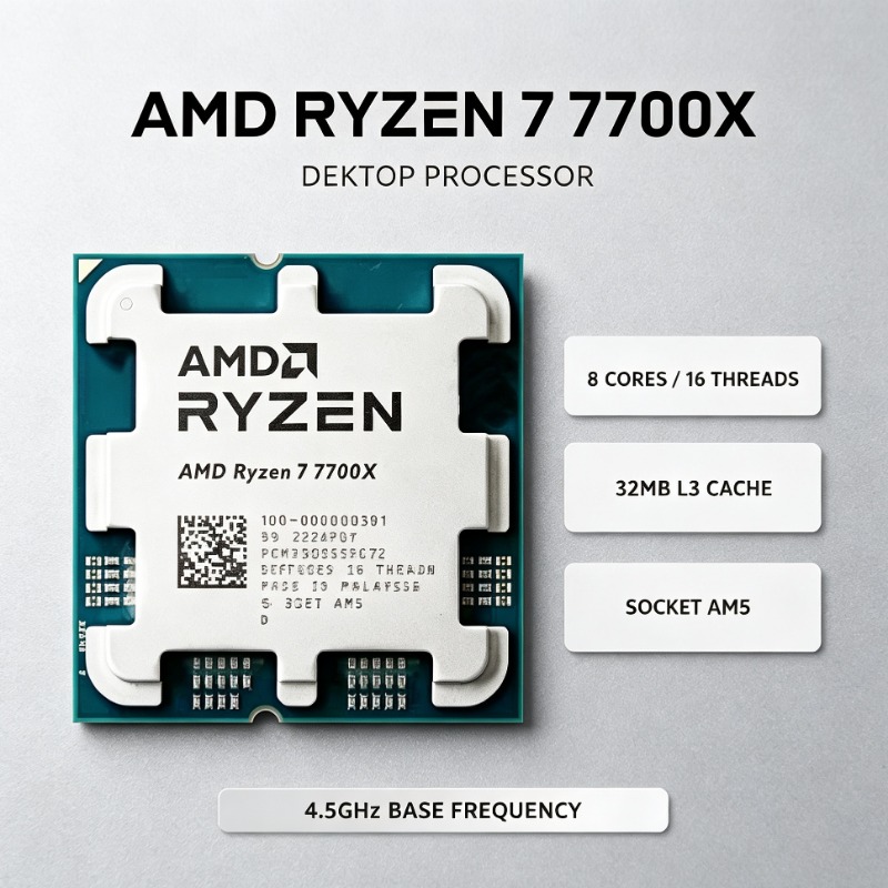 AMD Ryzen 7 7700X マルチタスクCPU 8コ - Amd Cpu Ryzen 7 のレビューと価格