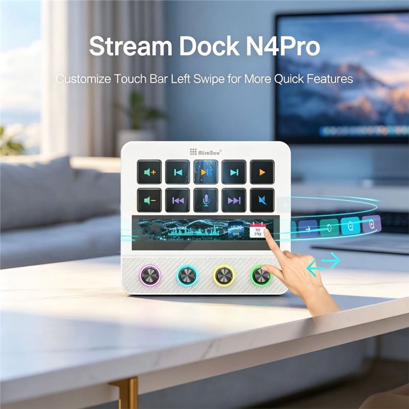 24時間配送 Mirabox N4 Pro 1 ストリームデ - Elgato Stream Deck のレビューと価格