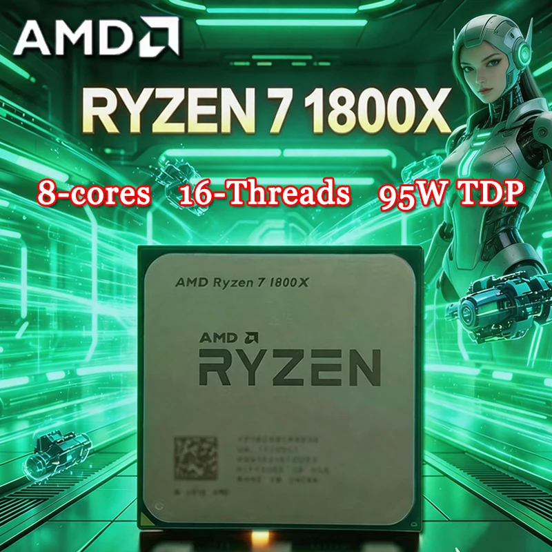 AMD Ryzen 7 1800X CPU R7 1800X - Amd Cpu Ryzen 7 のレビューと価格