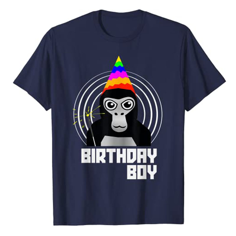 ゴリラタグ バースデーボーイ VRゲーマーシャツ 男の子用  - Esports Gaming Shirts のレビューと価格