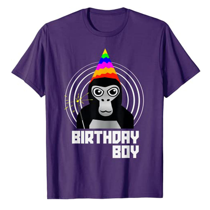ゴリラタグ バースデーボーイ VRゲーマーシャツ 男の子用  - Esports Gaming Shirts のレビューと価格