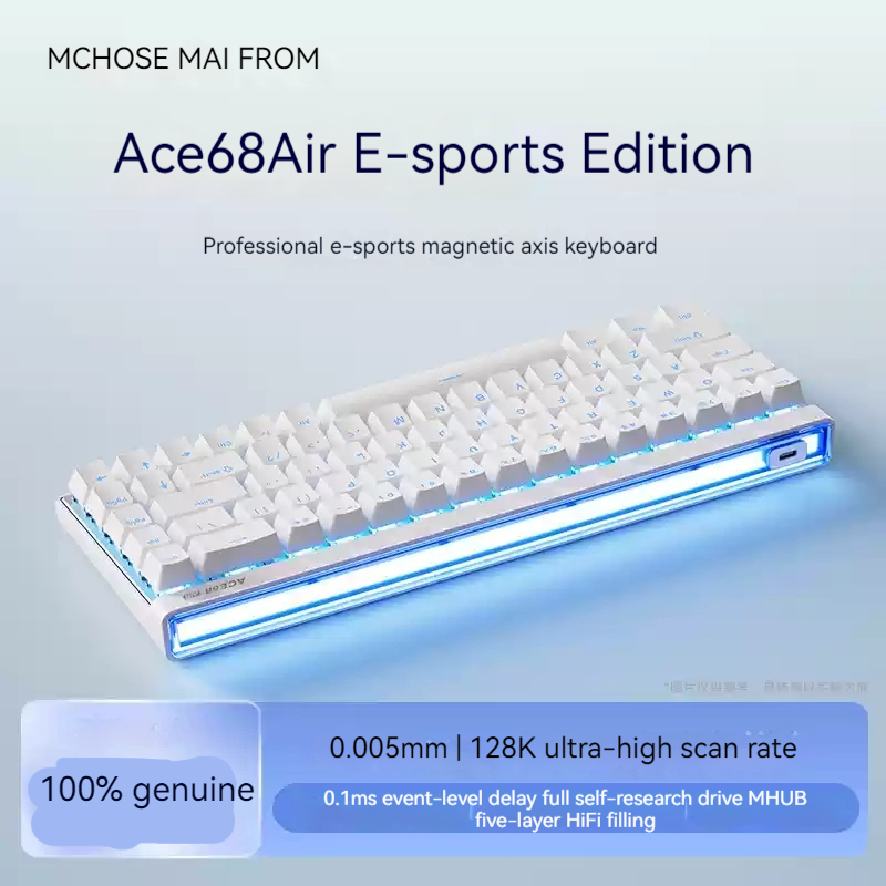 Mchose Ace68 エア磁気軸メカニカルキーボード e - Esports Gamer のレビューと価格