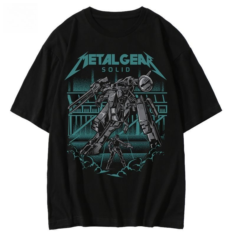 メタルギアソリッドメックスネークプリントユニセックス Tシャ - Esports Gaming Shirts のレビューと価格