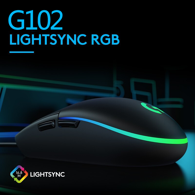 ロジクール G102 第二世代エルゴノミクスゲーミングマウス - Logitech Mouse G203 のレビューと価格